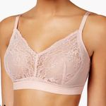 Spanx  Spotlight on Lace Pink Nude Mesh Bralette Photo 0