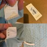 FANY I SEAFOAM GREEN LACE RETRO STYLE SHIFT DRESS NWT (L) Blue Size L Photo 9