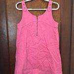 Anthropologie NWT  Pilcro Pink Denim Shift Dress Size 6 Photo 3