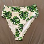 Cupshe  Monstera High Waisted Bikini Bottoms Photo 0