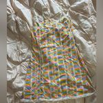 Vintage Sears 9 pastel plaid silk dress Photo 1