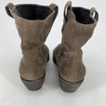 Ash Western Style Ankle Booties Suede Gray Womens Size 39 Photo 6