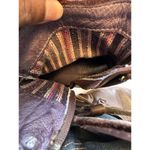 Täōs Tombat Women's‎ Leather Denim Boots Size 7.5 Brown Photo 7