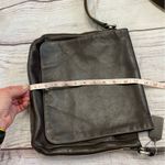 Coach Heritage Web Leather Map Messenger Bag Crossbody Brown with Striped Strap Photo 10