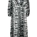 NWT PATBO x Alessandra Ambrósio Wide Leg Black White Jumpsuit Sz 10 Photo 2