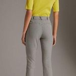 Anthropologie The Essential Collection Pant Kick Flare Houndstooth Size 4 NWT Photo 2