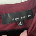 Adelyn Rae  Sweet as Sugar Burgundy Long Sleeve Lace Dress Photo 2