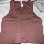 Athleta Aurora Seamless Crop Rib Tank Photo 0