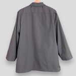 Vintage Jacket Women Detachable Lining Gray Zip Photo 2