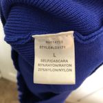 The Clothing Company  Cobalt Blue Sweater Dress Size L Photo 9