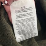 BCBGMAXAZRIA Olive Green Long-Sleeve Merino Wool Tie-Waist Sweater Dress M Photo 1