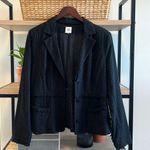 CAbi #5293 Black Eyelet Flamingo Blazer Jacket, 6 Photo 0