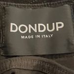 Dondup Cropped Brown Corduroy Button Photo 5