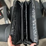 Jessica Simpson Black Glitter Wallet Photo 2