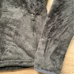 Merrell  Black Sherpa Fuzzy Zip Up Hooded Jacket L Photo 2