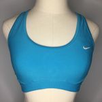 Nike Turquoise Blue Racer Back Mesh Sports Bra XS Athletic Yoga Sporty Photo 1