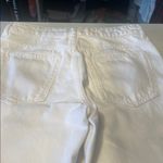 Mango  Women’s White Mid Rise Straight Jean Photo 5