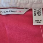 Isaac Mizrahi Live! Pink Tunic Dress with White Ruffle Collar Photo 4