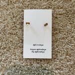 Orange Pumpkin Clay Earrings Photo 1