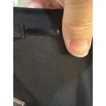 Poetry  Lightweight Draped‎ Blazer Size Small 80's Moto Black Asymmetrical Open Photo 4