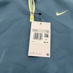 Nike DX0065-440 Green Dri-FIT Long-Sleeve ¼-Zip Top Blue Women's Training Shirt Photo 2