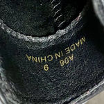 Athlefit Women’s Black Wedge Ankle Boots Size 9 Comfortable Zip Booties Photo 11