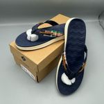 Sperry New  Adriatic Plaid Multi Sandals Flip Flop Thong Skip Lace  Women Size 10 Photo 0