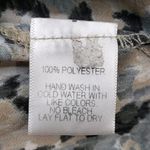 Harlowe $ Graham Harlowe & Graham Womens Small Ruffle Sleeve Popover Blouse Photo 11