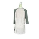 Adidas Colorblock Modal Stretch 1/2 Sleeve Casual T-Shirt Pink & Gray Size Large Photo 5