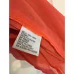 Preston & York Linen Dress Sleeveless Coral Casual Summer Dress Size 14 Photo 3