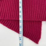 Lush Clothing Lush Womens Pullover Sweater Cropped Acrylic Blend Fuchsia Pink Size‎ Medium Photo 7