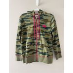 Heritage Hoodie Size Small Woodland Camo Green Pink Full Zip Photo 1