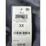 Ideology  Plus Size 3X Deep Charcoal Gray Medium Impact Sports Bra Photo 3