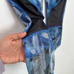Lululemon On Pace Crop 21" Sun Dazed Multi Blue size 6 Photo 6
