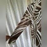 Chico's Women's Caity Swirly Artsy Design Cowl Neck Sweater Trendy Earth Tones 4 Photo 2