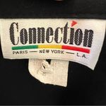 Vintage Connection Cropped Black Jacket 90s Minimalist Blazer Paris NY LA M Size M Photo 9