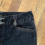 Cato black denim dark wash jean shorts casual classic summer pants pockets Photo 1