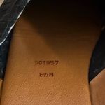 Auditions Decoys by  Black Leather Slip On Mules Shoes Women’s Size 6.5 Woven Photo 5