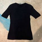 Peruvian Connection  Ribbed Pima Cotton Sweater Medium C28 Photo 1