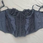 Urban Outfitters Blue  Corset Photo 0