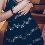 Free People Sequined Green short dress Photo 0