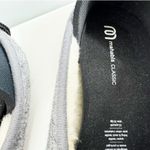 Mahabis Womens Classic Wool Slippers Gray Black Comfort Shoes 39 US 8 Photo 3