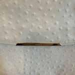 Coach  Madison Georgie Large Ostrich Embossed Leather Shoulder Tote Purse‎ Photo 4