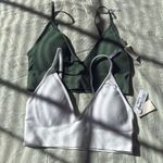 Aeropostale NWT Wear 2 Ways Seamless Ribbed Bralette Lot of 2 Size Large Photo 0
