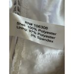 Boston Proper NEW Romper Size 8 White Lace Appliqué Floral Bridal Bachelorette Photo 3