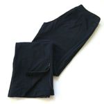 Eileen Fisher NWT Ankle Zip Pant in Midnight Washable Stretch Crepe 2XS XXS Photo 5