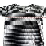Everlane  The Cotton Striped Tee Dress Navy and White Mini Women’s Size Small NWT Photo 3