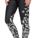 Alo Yoga Black Goddess Butterfly Leggings Size Small Photo 0
