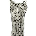 Lola Grace Cowl Neck Cream Black Ultra Mini Slip Dress Small Photo 10