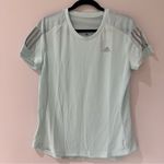 Adidas Running Aeroready Light Blue Short Sleeve Athletic T Shirt Medium NWT Photo 1